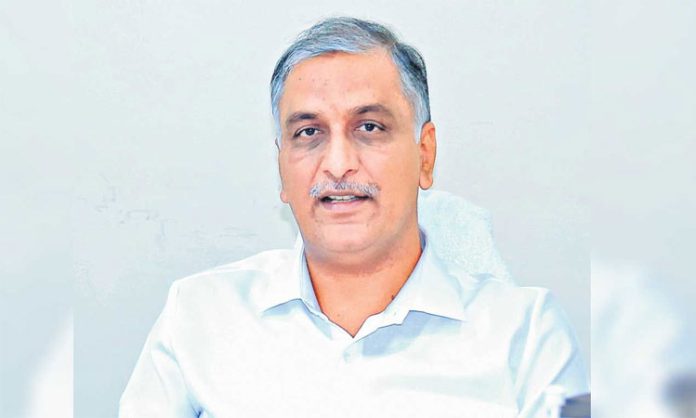 Minister Harish Rao reacts on TSPSC paper leak