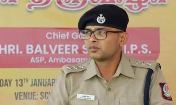 IPS officer Balveer Singh suspension