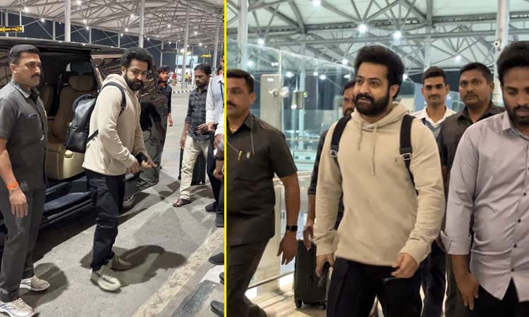 Jr NTR leaves for USA ahead of Oscars 2023