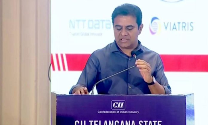 KTR Speech at CII Telangana Annual Meeting