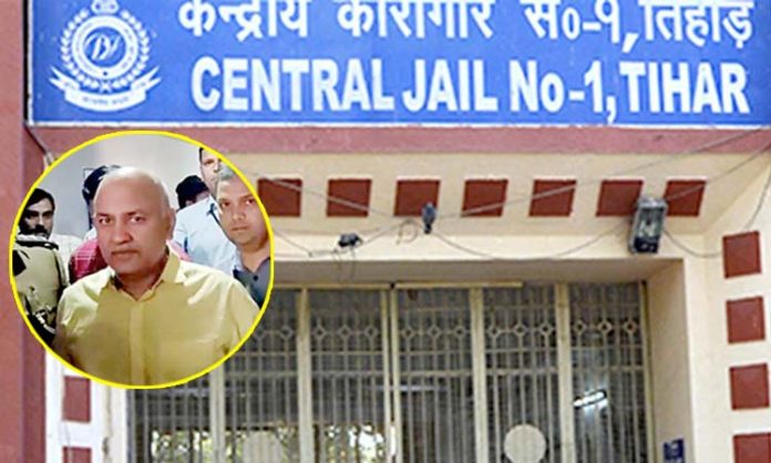 Manish Sisodia day one in jail