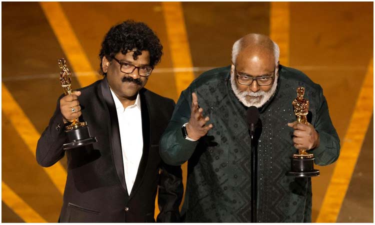 Naatu Naatu from RRR wins Oscar 2023