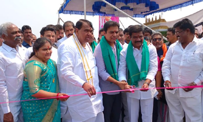 Nizamsagar Bridge inaugurated by Minister KTR