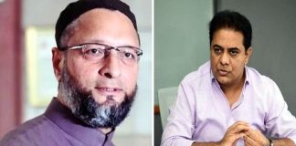 Asaduddin Owaisi met KTR