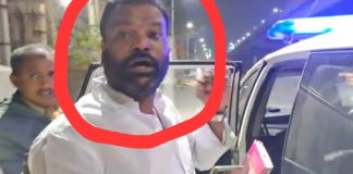 Police drunk and drive in Kanchan bagh
