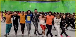 Prabhu Deva Naatu Naatu step with 100 dancers