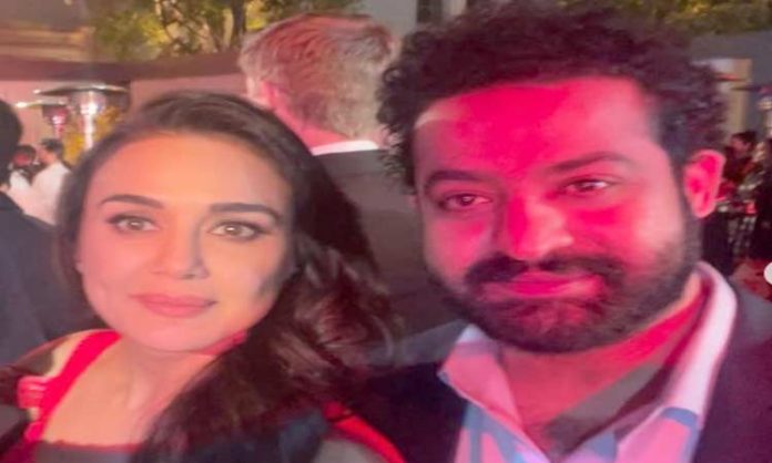 Preeti Zinta and NTR