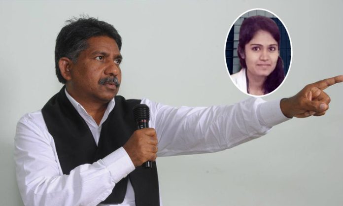 Manda krishna madiga comments on Preeti suicide