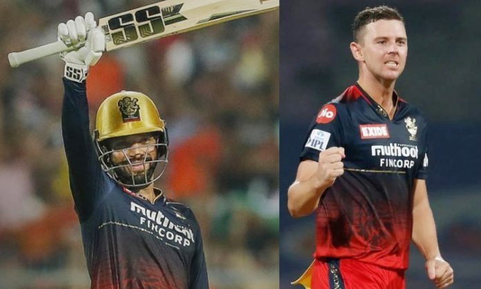 Rajat Patidar and Hazlewood are out of RCB squad due to injuries