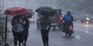 Rains in many parts of the Telangana for next three days
