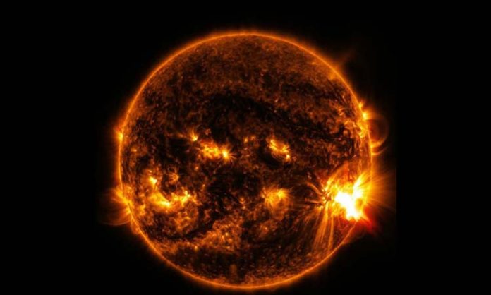 Solar storm hits Earth