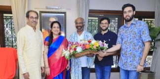 Superstar Rajinikanth meets Uddhav Thackeray