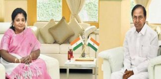 Tamilisai and KCR