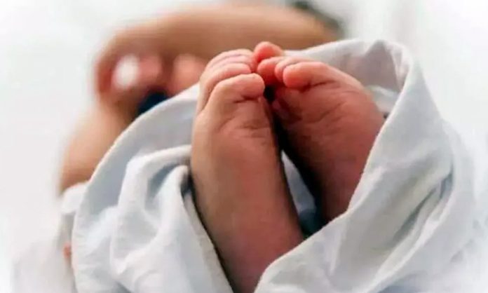 Two days old baby body found in Petbasheerabad