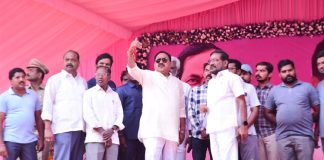 Minister Errabelli inspected the arrangements for KTR's arrival at Thorrur