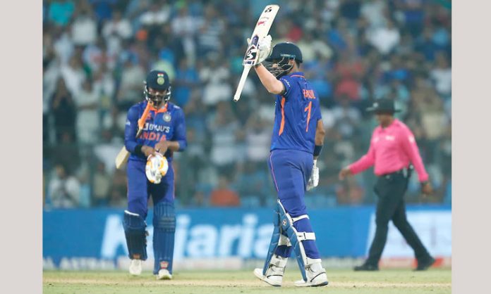 India won the first ODI against Australia