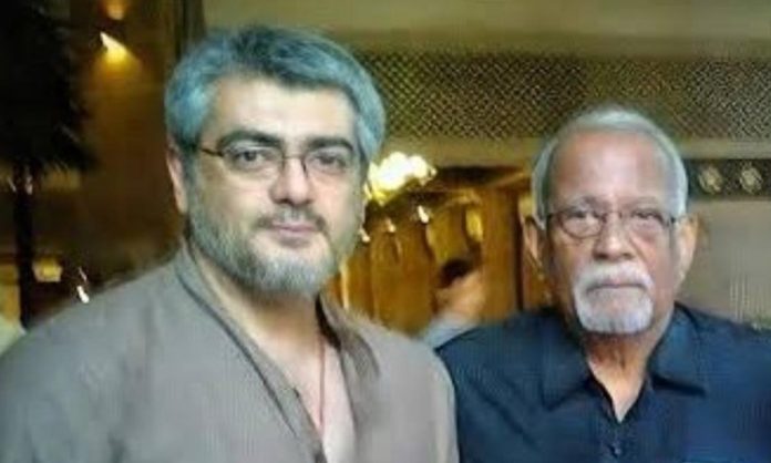 Ajith Kumar’s father P. S. Mani passes away