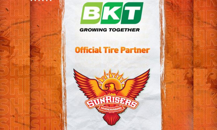 BKT Tires association with SRH for IPL 2023