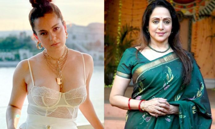 Hema Malini on Kangana Ranaut contesting from Mathura