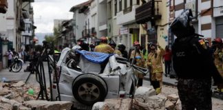 14 Members dead in Ecuador Earthquake
