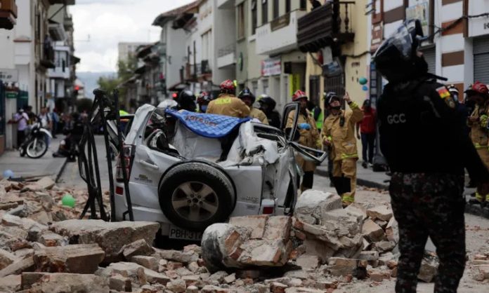 14 Members dead in Ecuador Earthquake