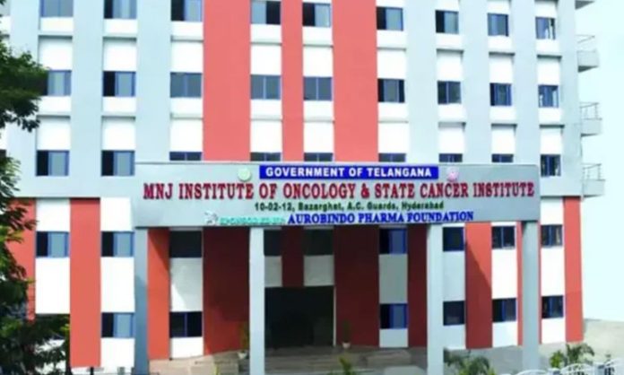 Construction of new oncology block of MNJ Cancer Hospital is complete