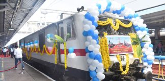 First Bharat Gaurav special tourist train