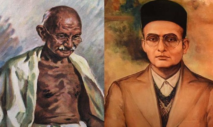 Savarkar replace Gandhi