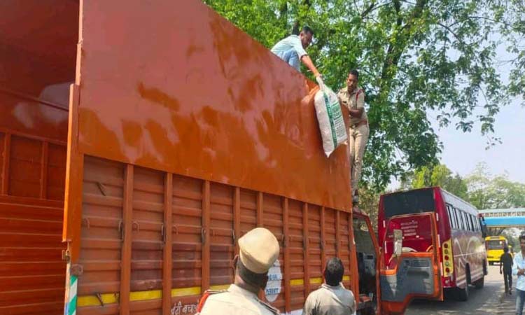 ganja seized in Sarapaka