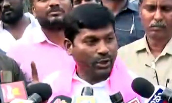 MLA Guvvala Balaraju press meet over attack him