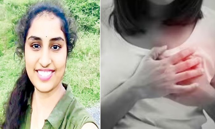 Medical student Pujitha reddy died with Heart attack