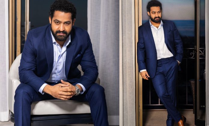 NTR stylish look at South Asian Excellence Event