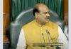 Congress MPs threw papers at Speaker Ombirla