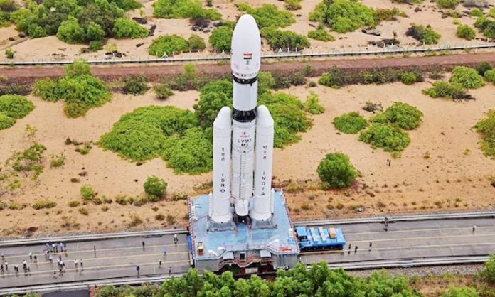 The GSLV Mark-3 rocket will land in a few moments