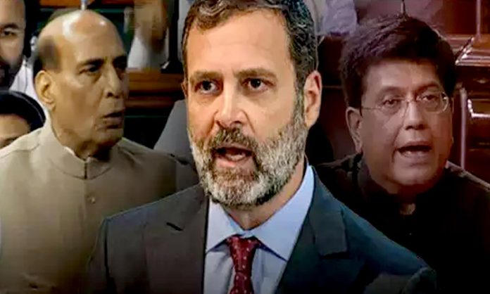 BJP MPs demands to Rahul Gandhi for Apologise
