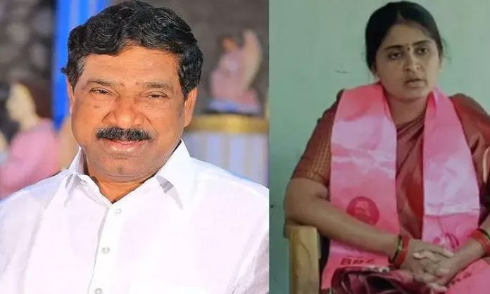 Sarpanch Navya comments on MLA Rajaiah