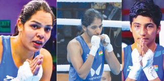 World Women's Boxing Championship.. Neetu Manju Preeti in prequarters
