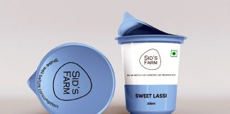 Sid's Farm launches Packaged Sweet Lassi in Hyd
