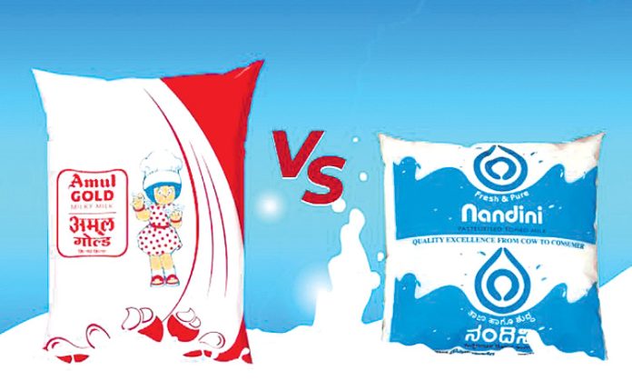 Amul milk is a political dispute between political parties