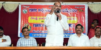 Bandi Sanjay speech at RTC Workers Atmiya Sammelanam