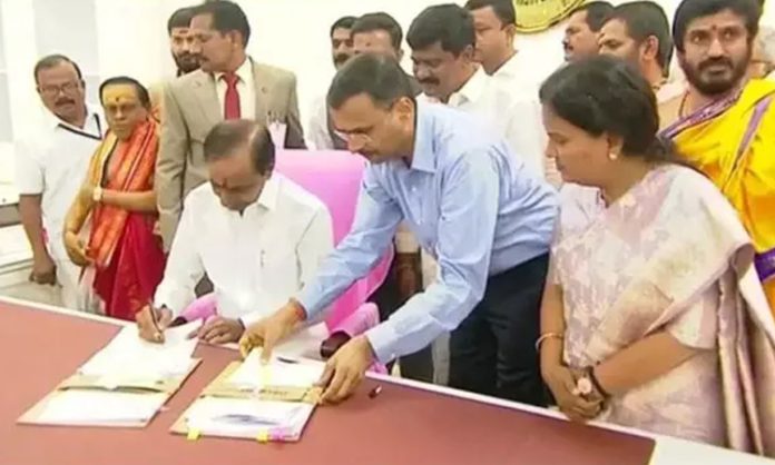 CM KCR Signed on file of Contract Regularization
