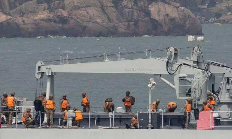 China military drill