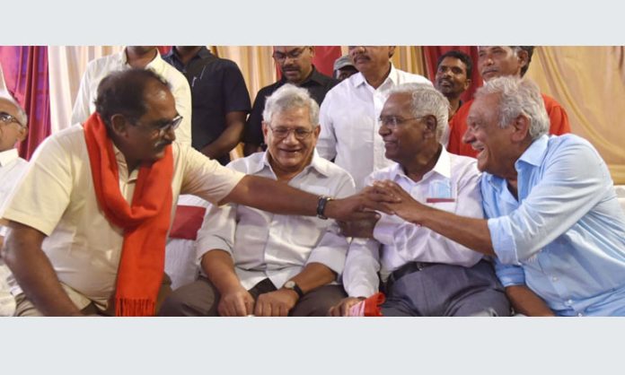 Support to BRS: CPI CPM leaders