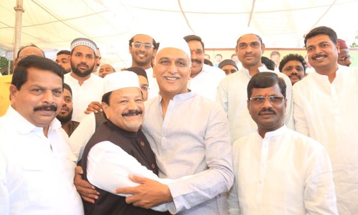 Happy Ramadan to all Muslim brothers: Harish rao