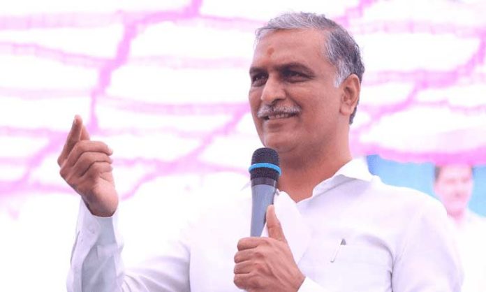 Harish Rao tweet on BRS 23rd Plenary Meeting