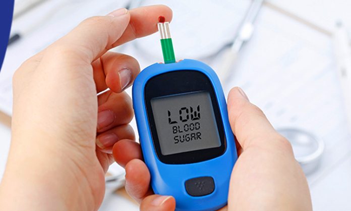 Hypoglycemia means low blood sugar