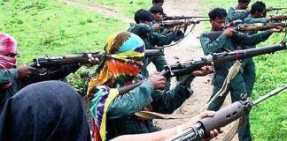 IED attack by naxals in Dantewada