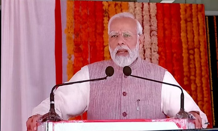 PM Modi speech at Parade Ground Public Meeting