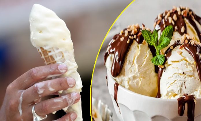 Police raided fake ice cream manufacturing facility