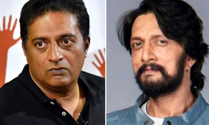 Prakash Raj about Kiccha Sudeep support BJP